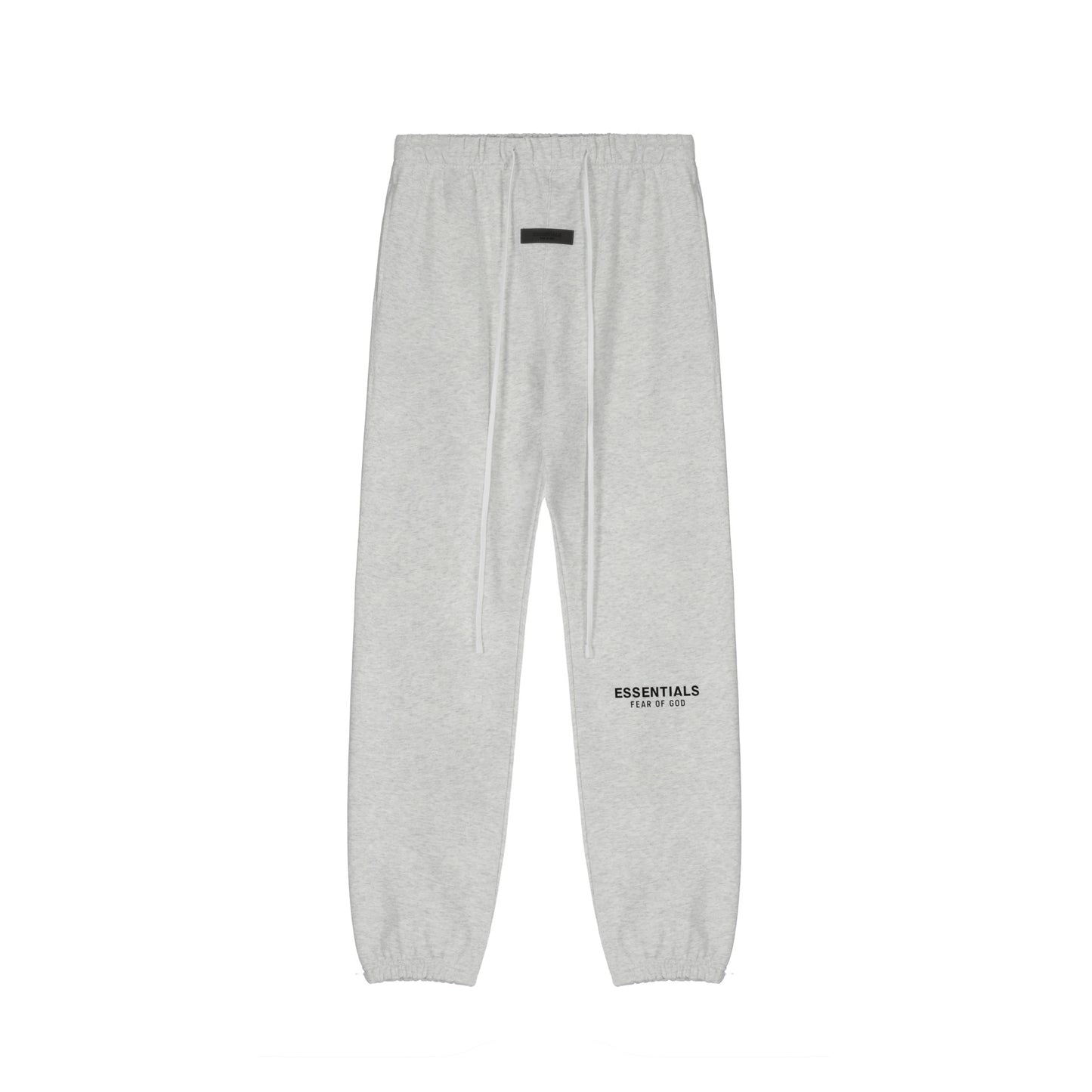 FOG Double Thread ESSENTIALS letter flocking casual pants men's and women's high street track pants