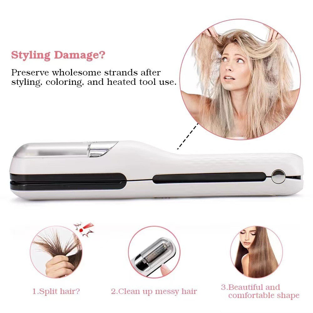 Automatic Fast Hair Treatment, Fix Split Ends Remover, Hair Trimmer for Broken, Dry, Damaged Split Ends, Hair Products Beauty Treatment Tool