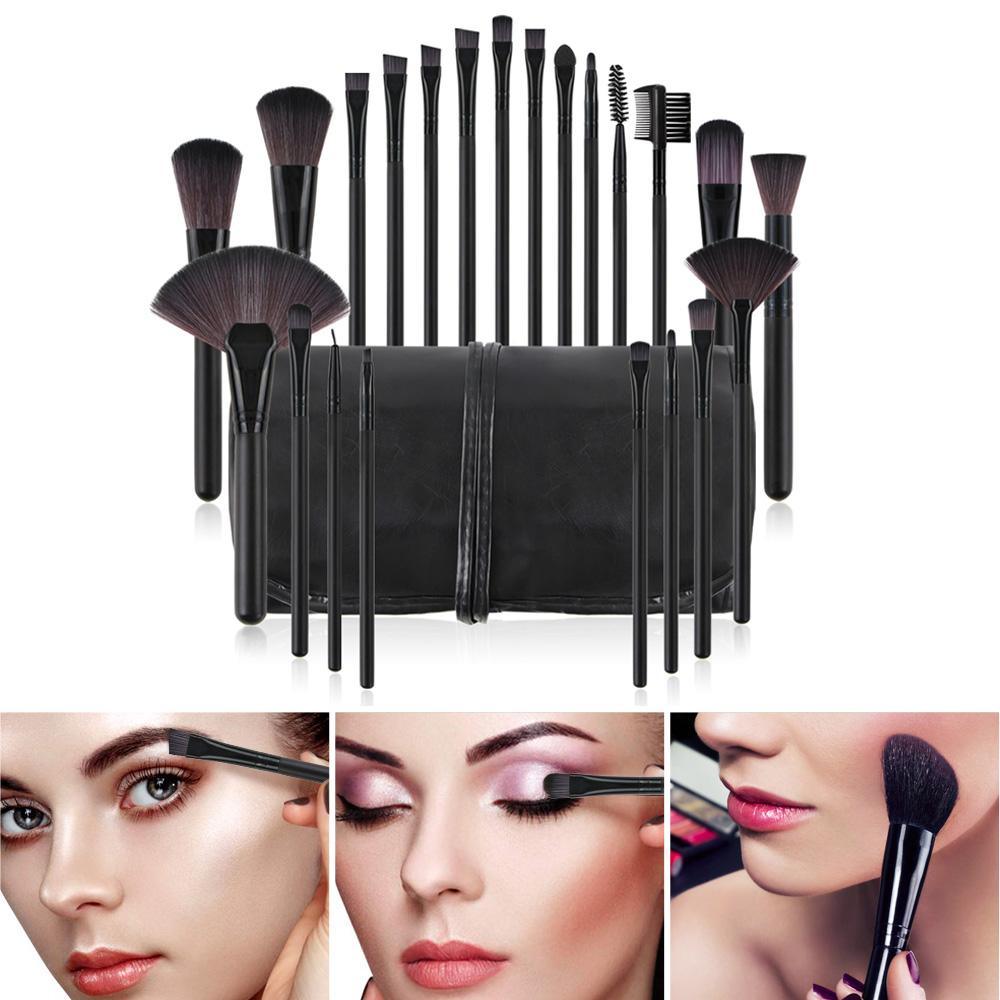 22pcs blackbrushes set with bag