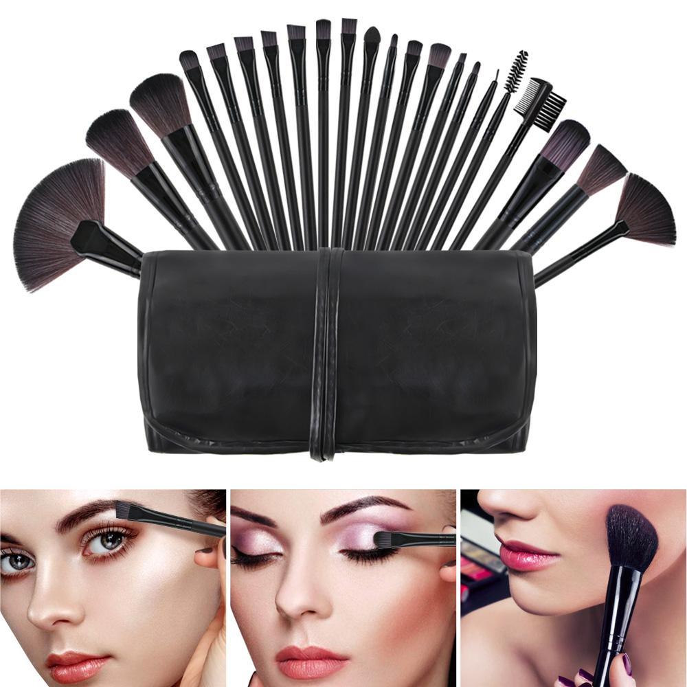 22pcs blackbrushes set with bag