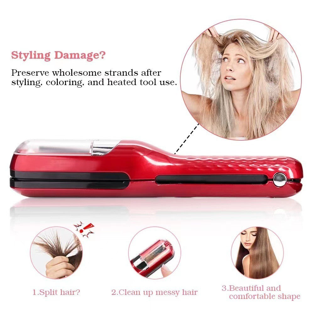 Automatic Fast Hair Treatment, Fix Split Ends Remover, Hair Trimmer for Broken, Dry, Damaged Split Ends, Hair Products Beauty Treatment Tool