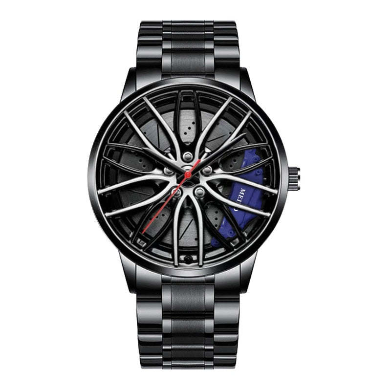 Men's Luxury Watches Sports Car Watches 3D Sport Rim Hub Wheel Wristwatch Car Quartz Men Watches Creative Relogio Masculino