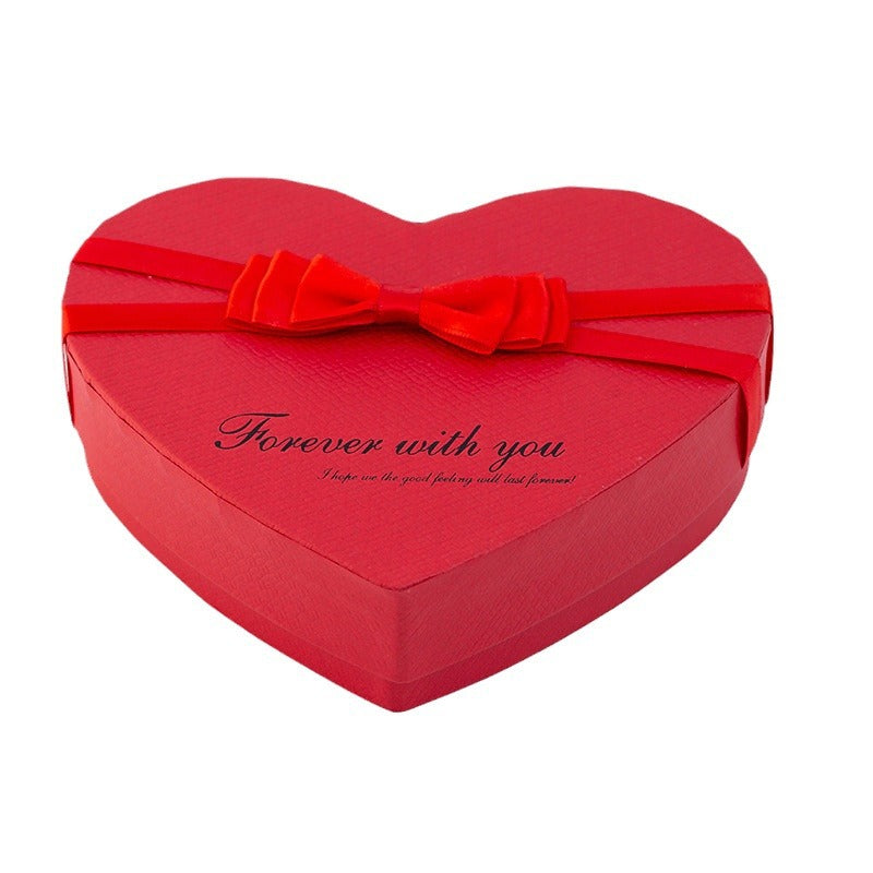 Heart-shaped rose soap flower gift box Tanabata Valentine's Day Teachers' Day send friends send lovers send teachers